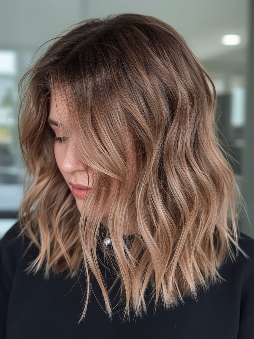 Undercolor Hair with Neon Green Hidden Hair Color