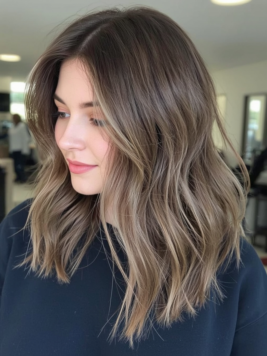 Undercolor Hair with Icy Blue Pink Hair Streaks