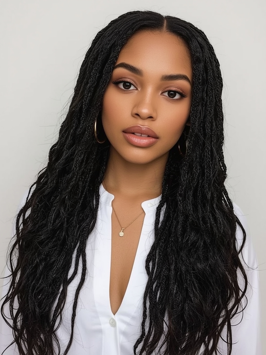Latest Hair Braids: Bohemian Braids Bliss