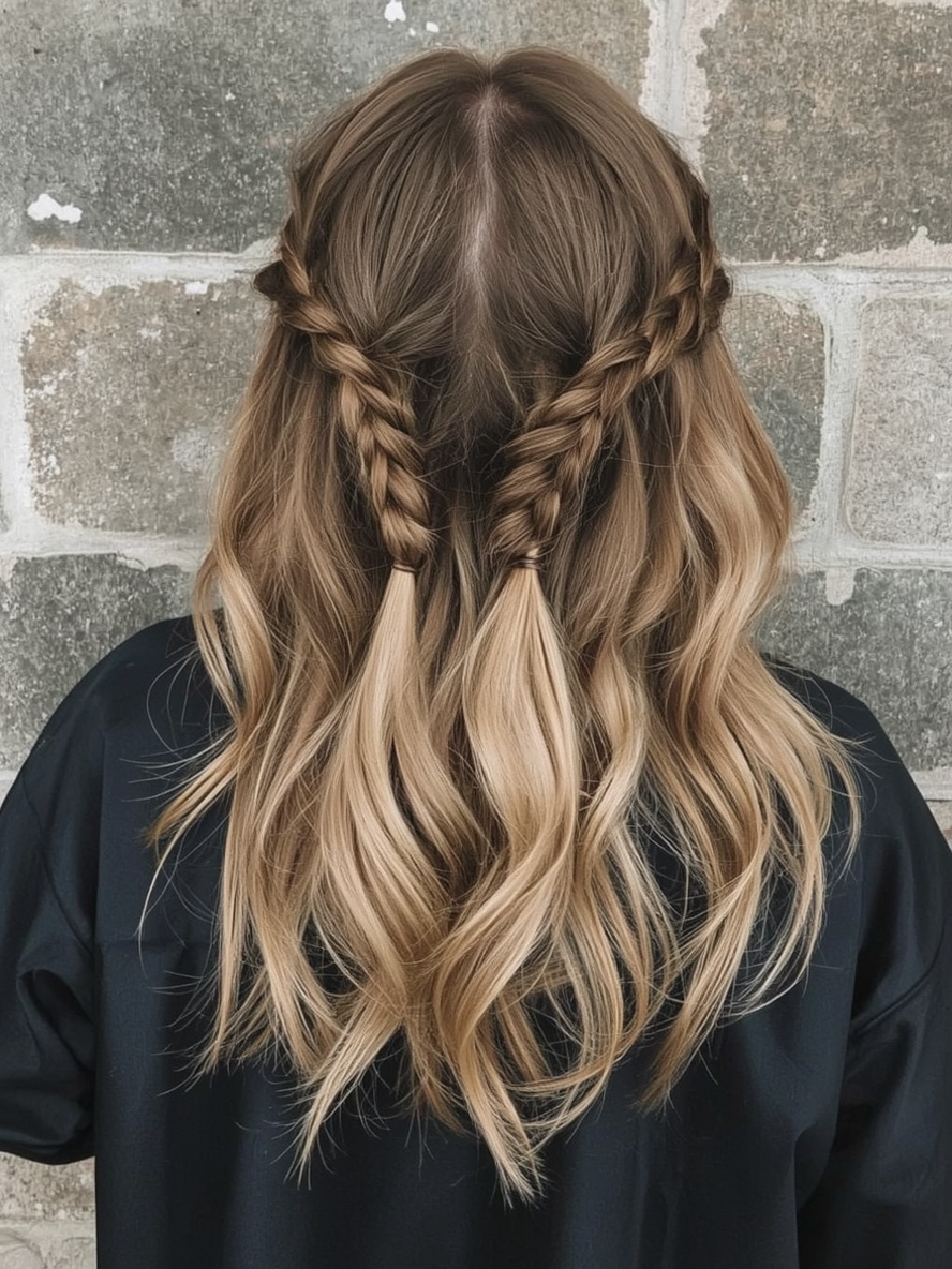 Graduation Hairstyles: Side Swept Curls