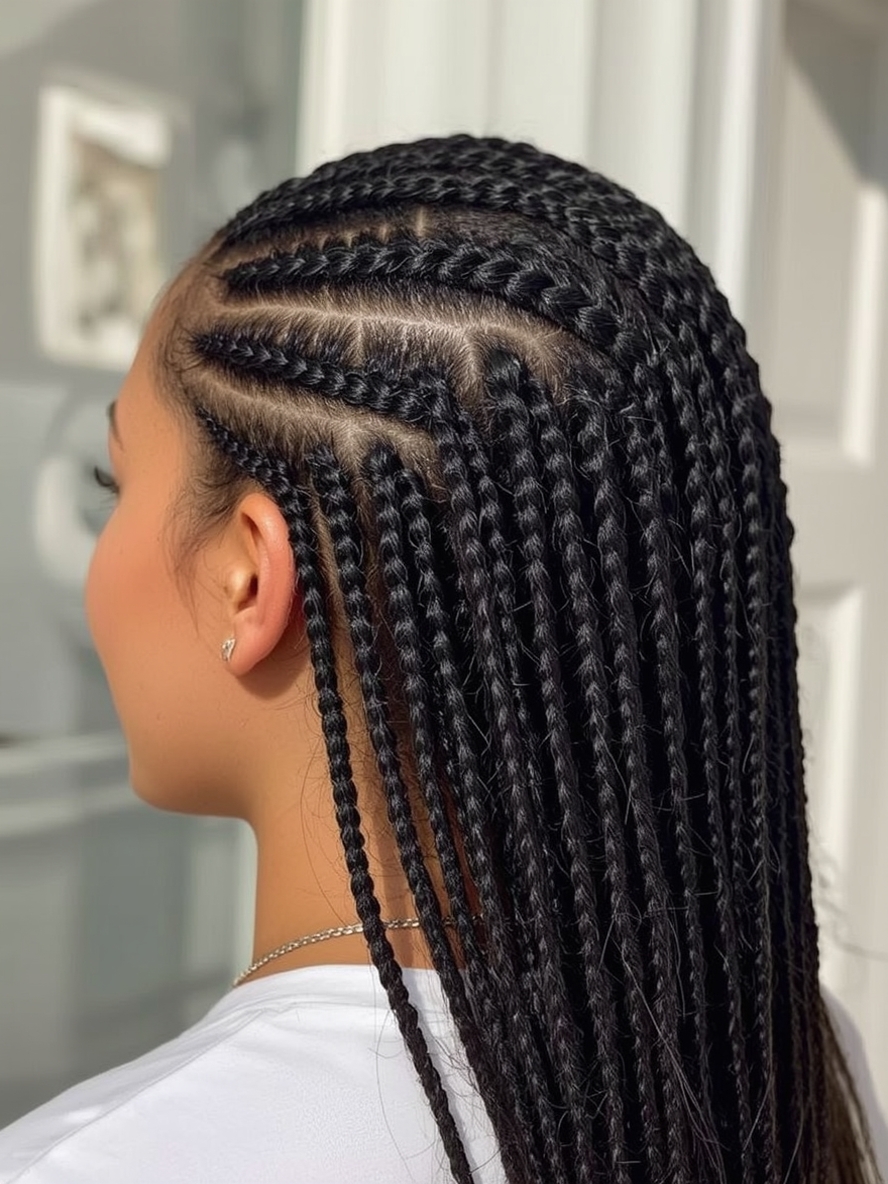 Latest Hair Braids: Rope Braids Radiance