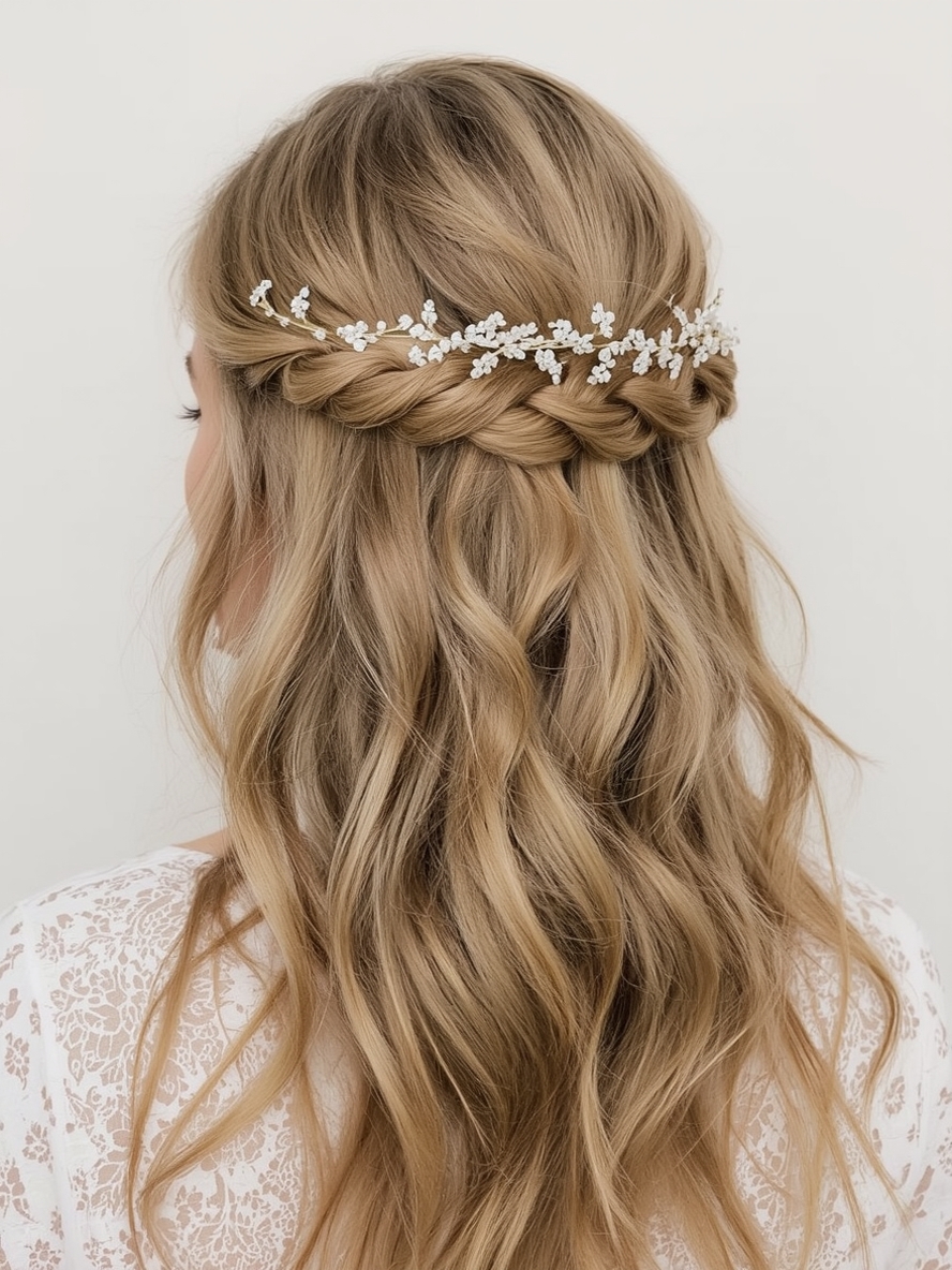 Graduation Hairstyles: Accessorized Bun