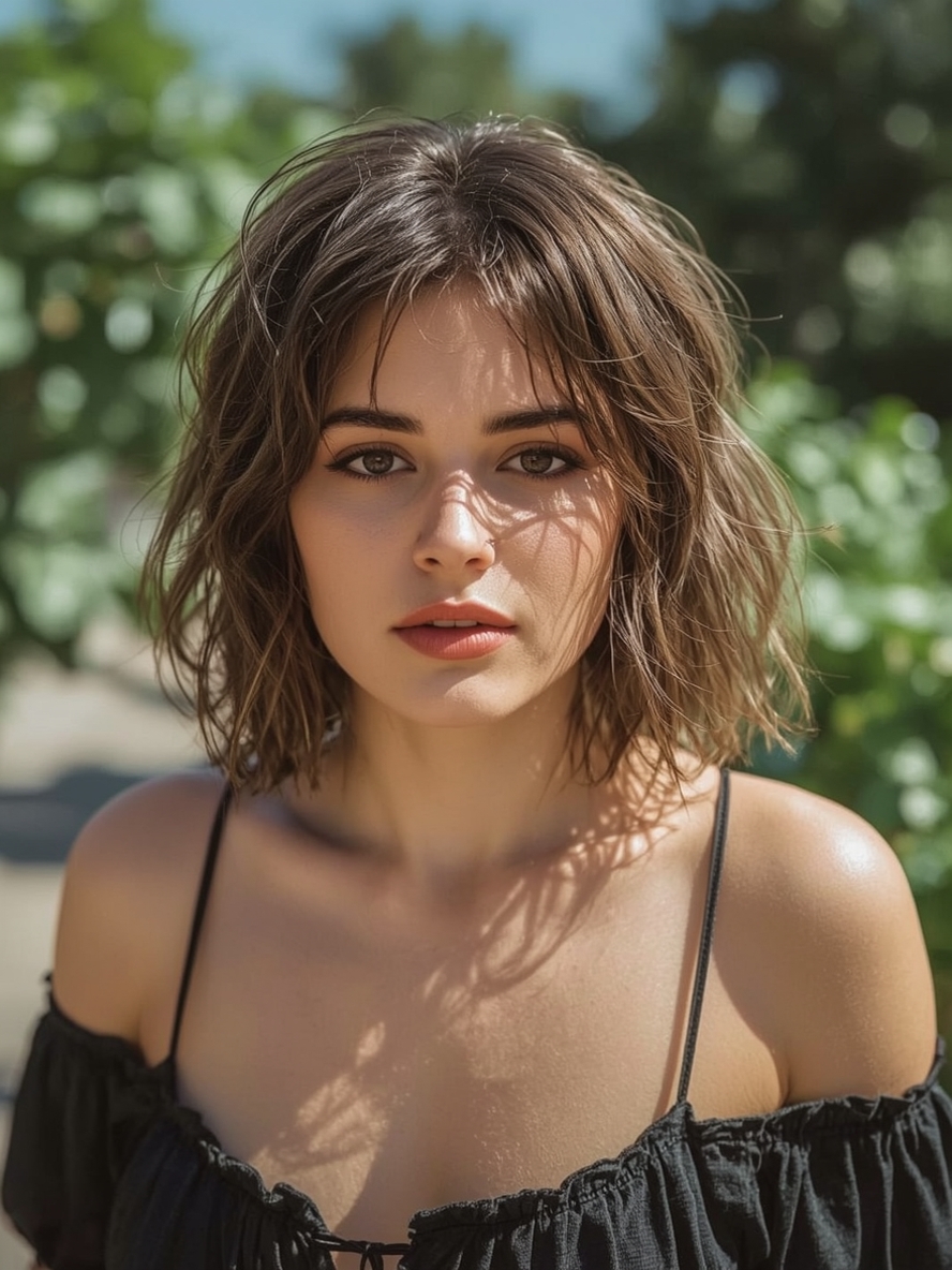 Funky Short Hair: The Sleek Crop