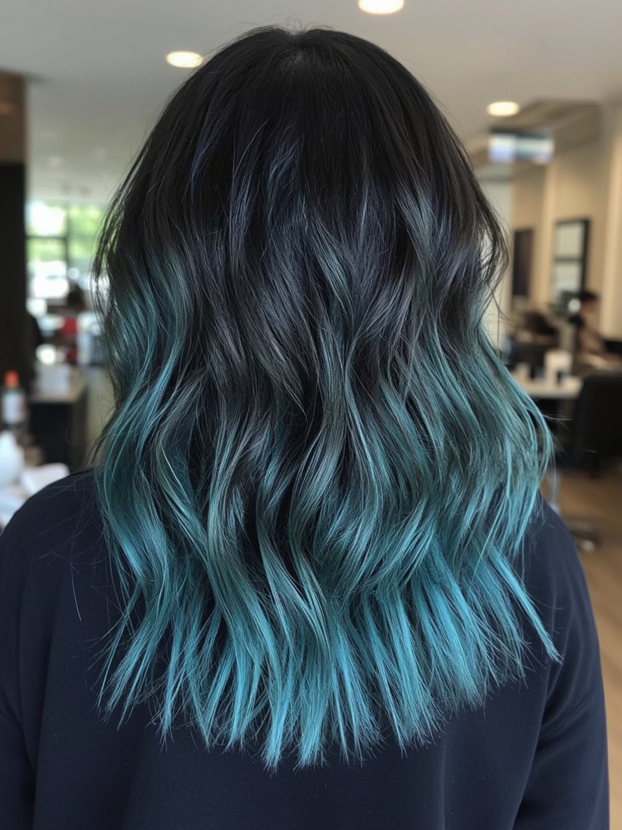 Undercolor Hair with Hair Color Streaks