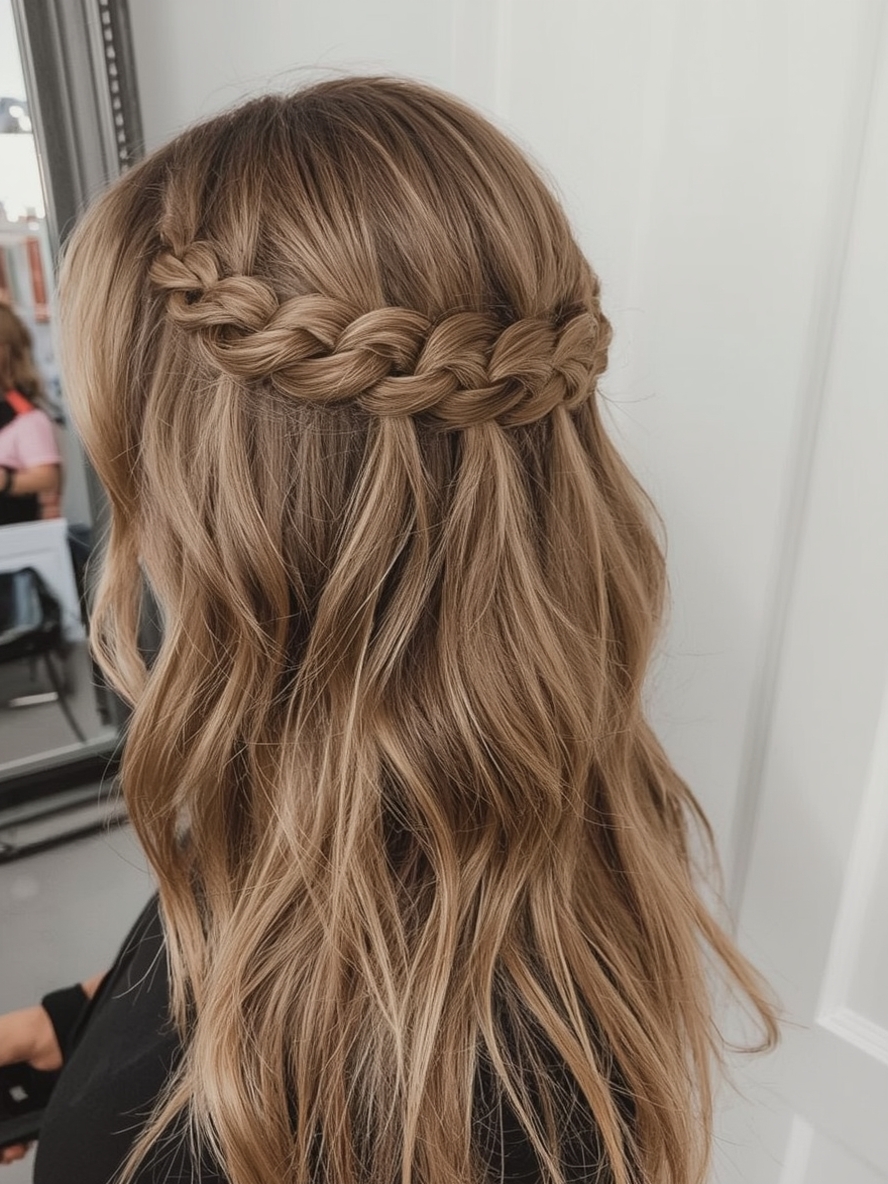 Hair Styles Braids: Braided Bangs