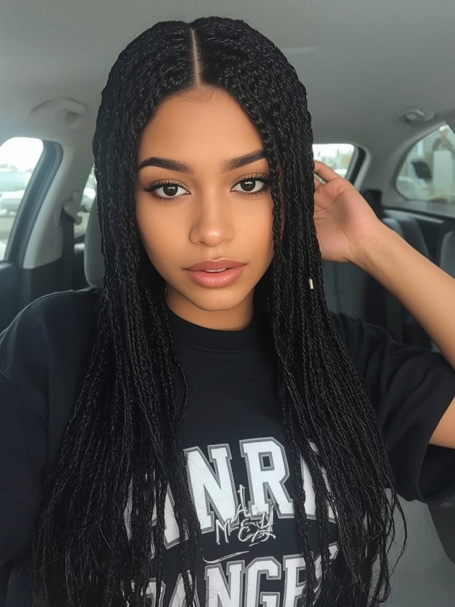 Latest Hair Braids: Halo Braid Divinity
