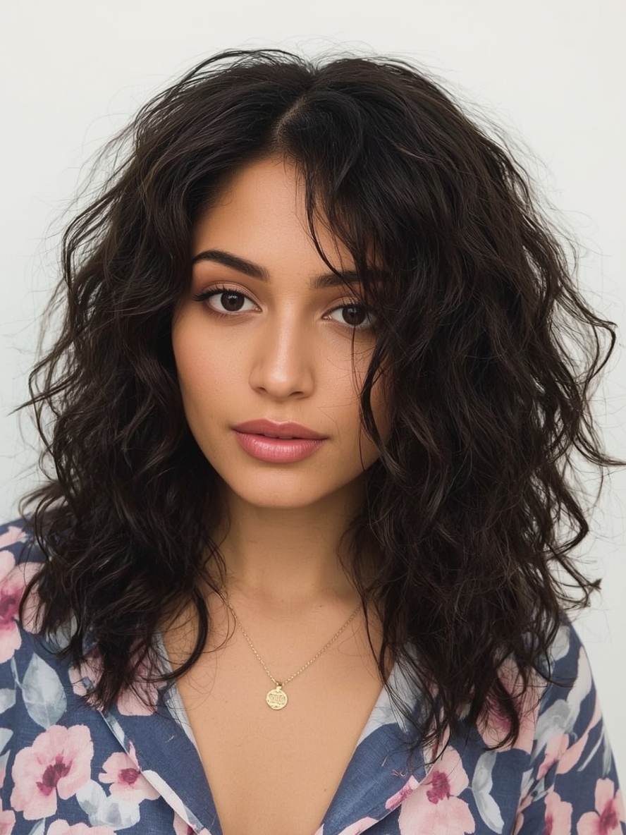 Long Hair Older Women: Elegant Updo with Loose Layers