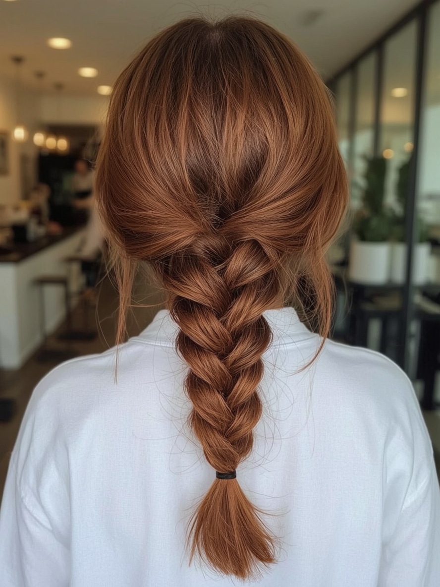 Long and Luscious Chocolate Copper Waves