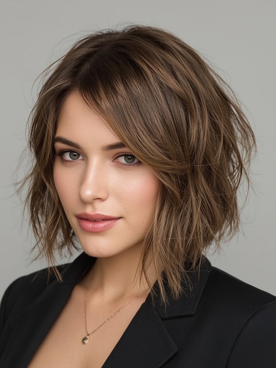 Funky Short Hair: The Bold Bangs