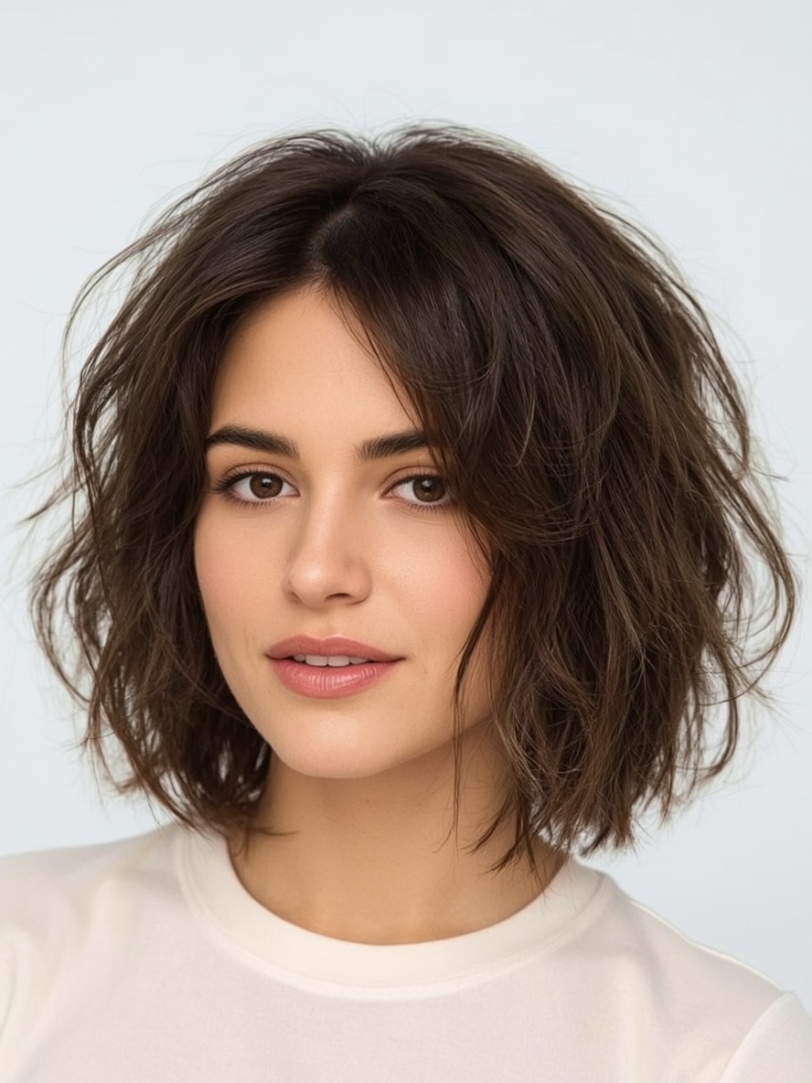 Bob For Thin Hair Older Women: The Modern Shag Bob