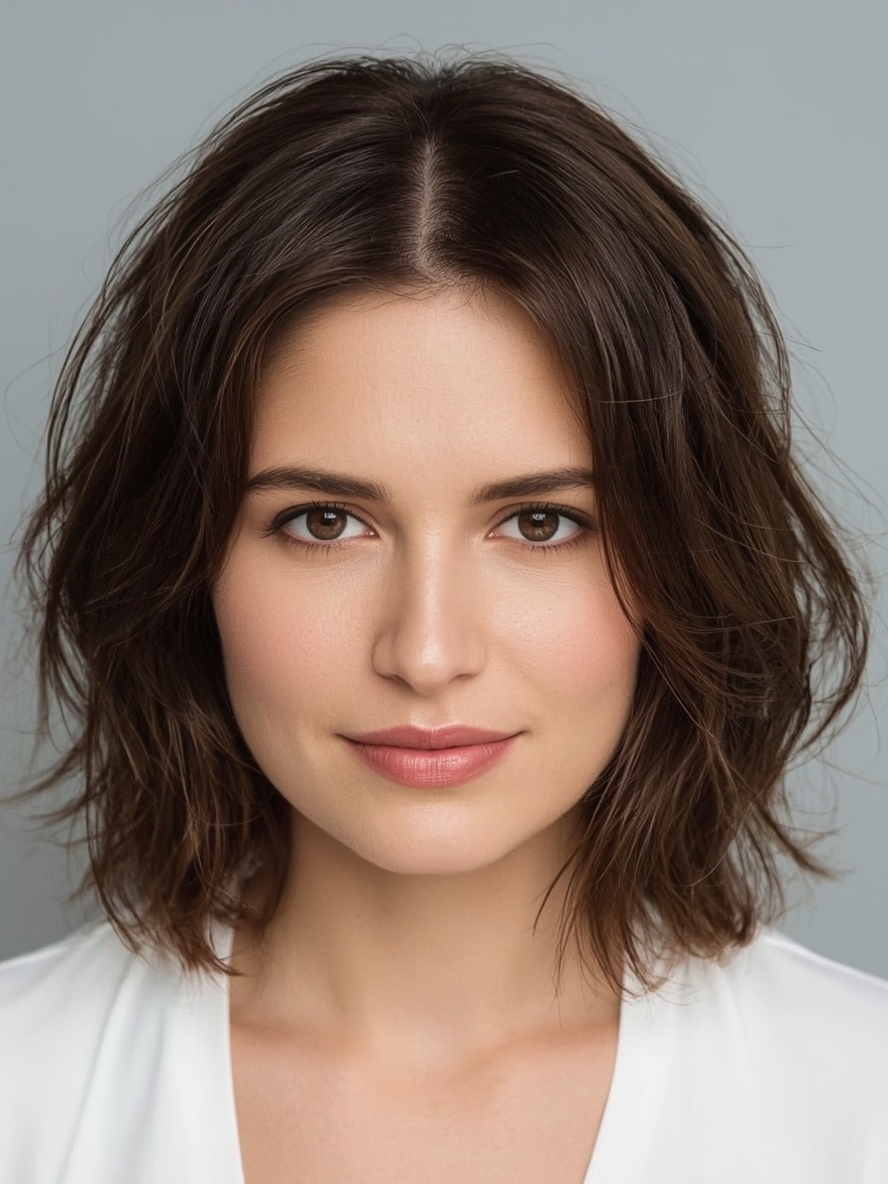 Bob For Thin Hair Older Women: The Chin-Length Layered Bob