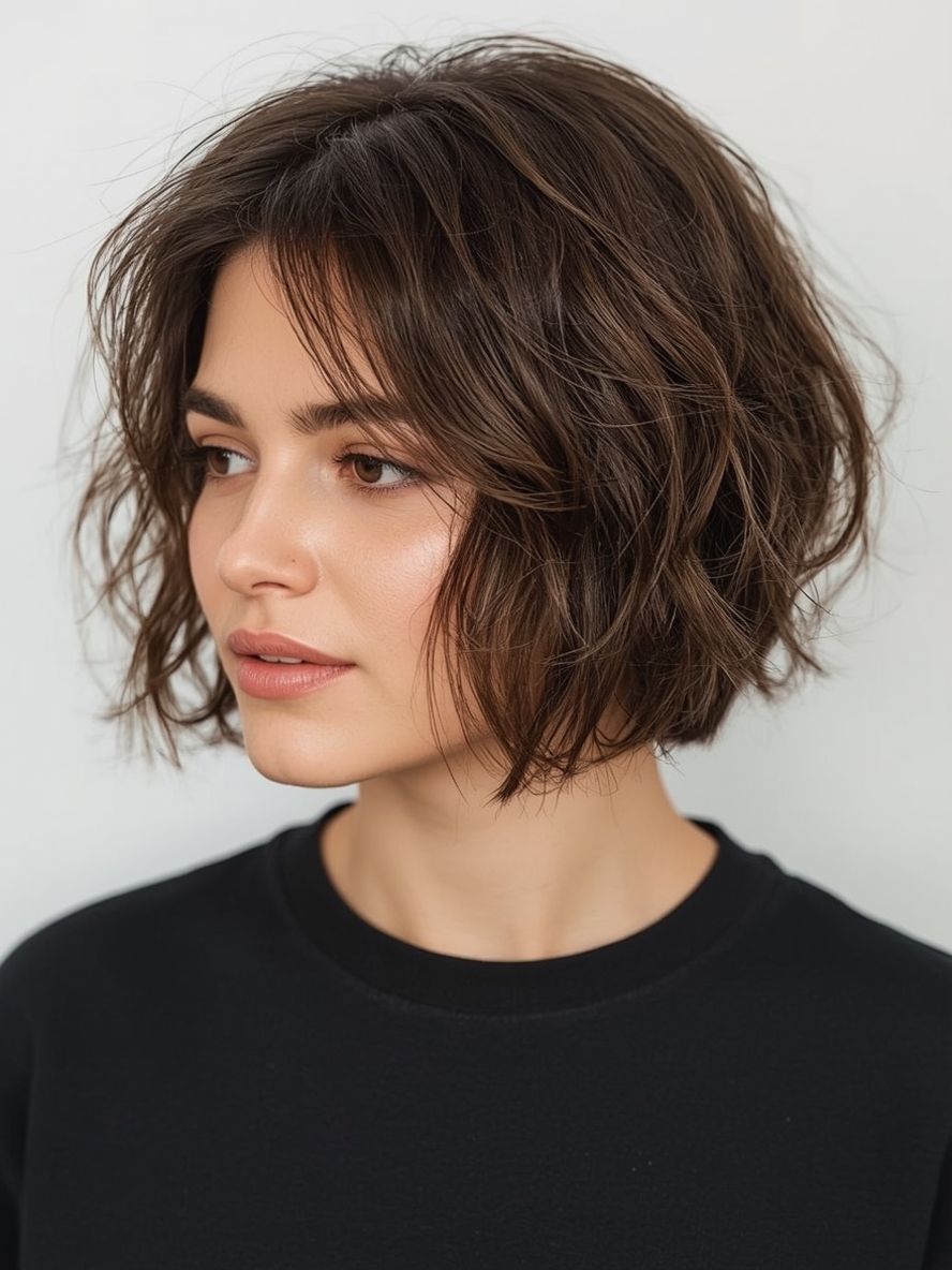 Bob For Thin Hair Older Women: The Tapered Bob