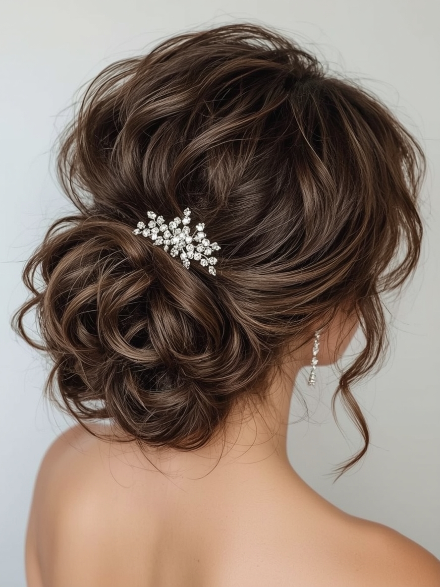 Guest Hair: Sleek Straight Hair with a Center Part