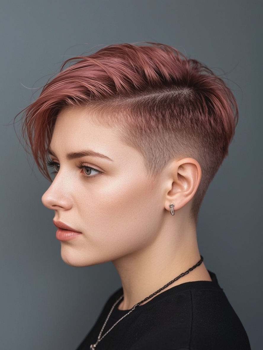 Funky Short Hair: The Edgy Bowl Cut