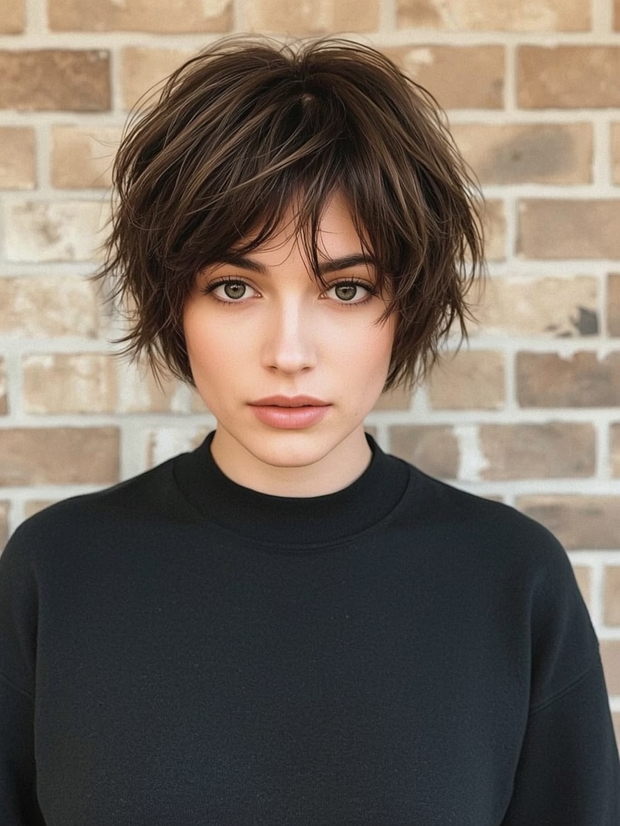 Funky Short Hair: The Curly Pixie