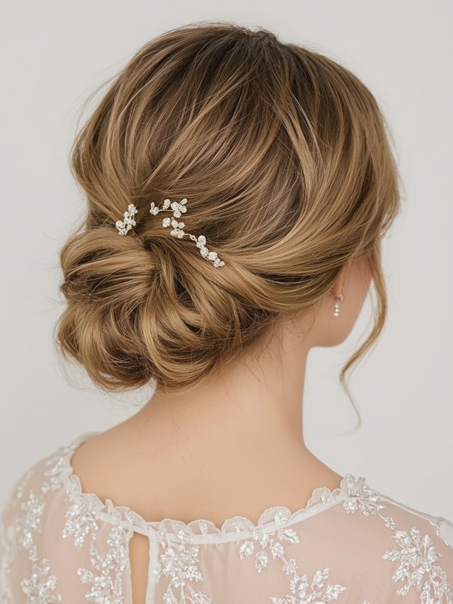 Guest Hair: Deep Side Swept Waves