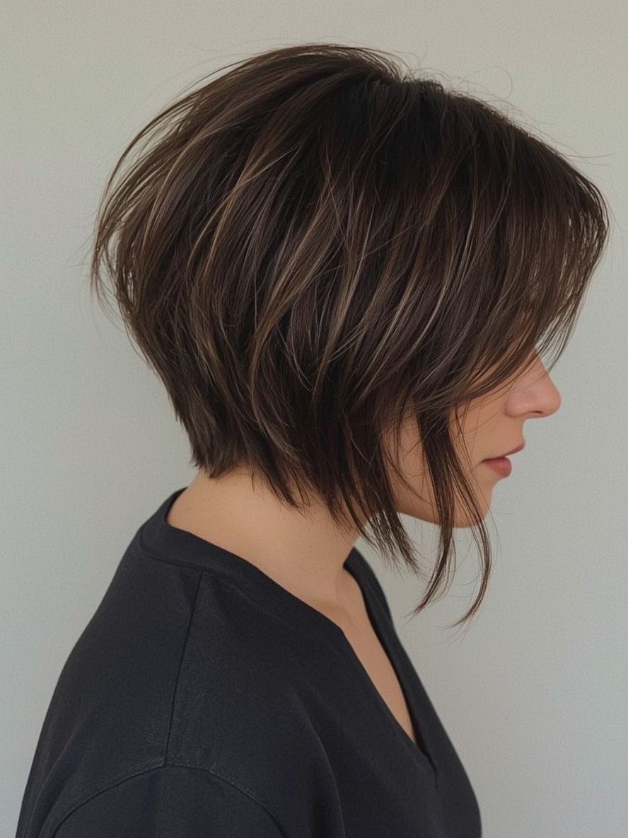 Bob For Thin Hair Older Women: The Cropped Bob