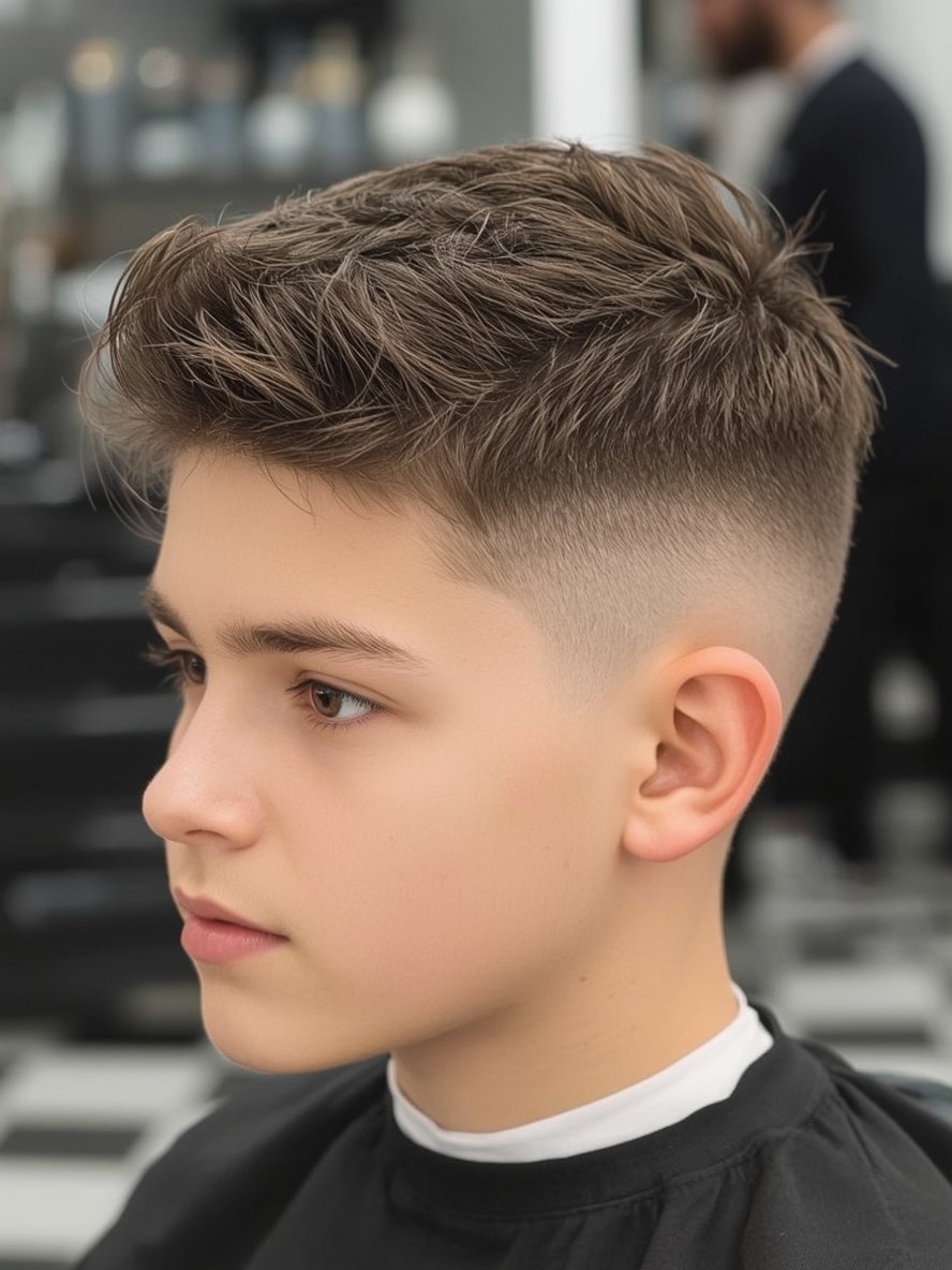 Mohawk Boys Summer Haircut