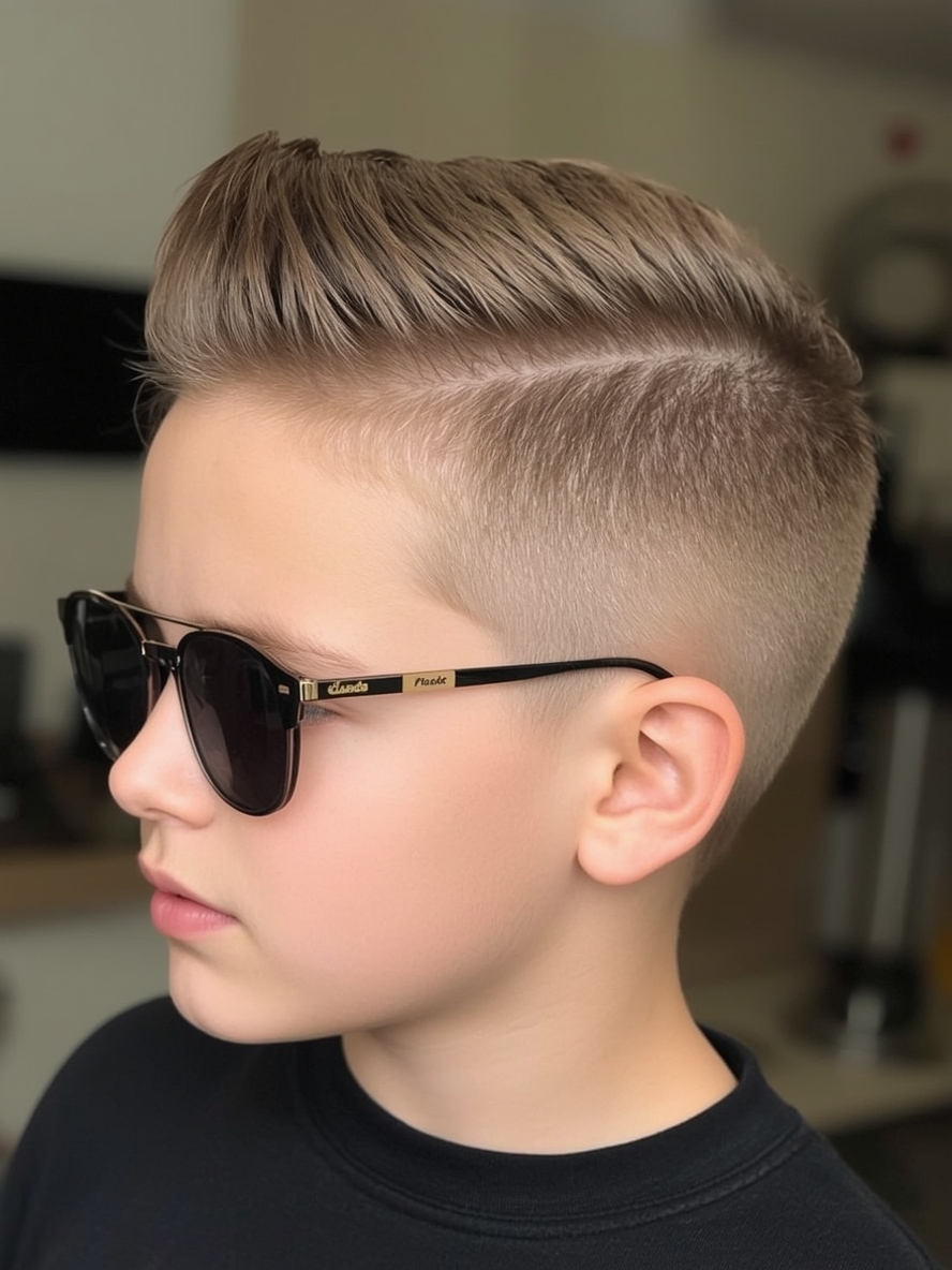 Undercut Boys Summer Haircut