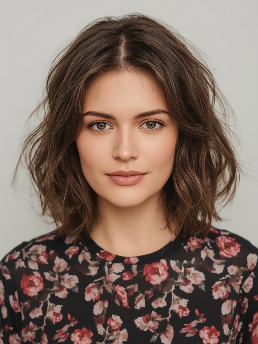 Bob For Thin Hair Older Women: The Rounded Bob