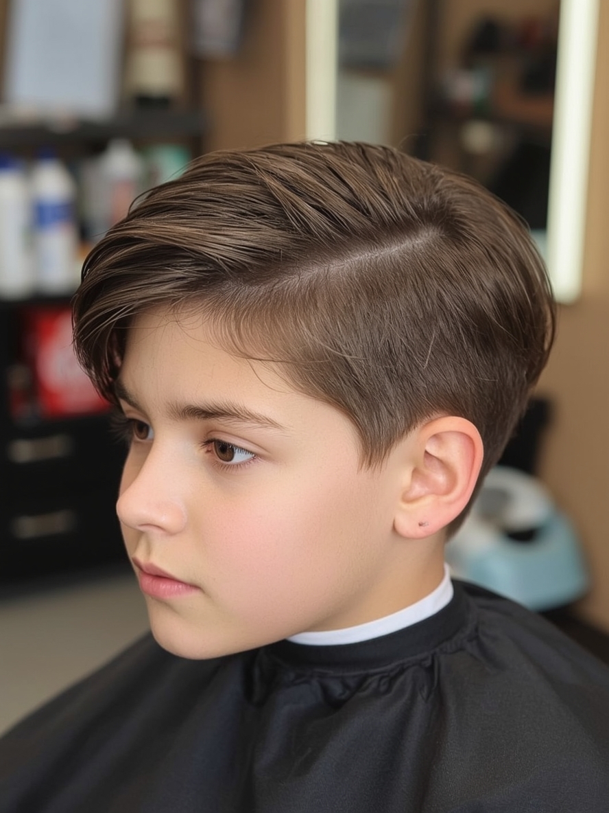 Textured Crop Boys Summer Haircut
