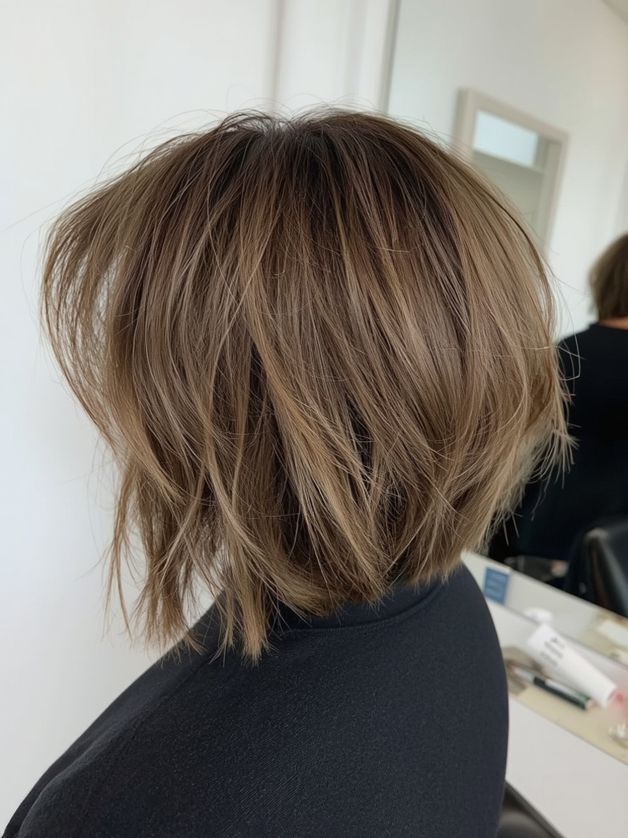 Bob For Thin Hair Older Women: The Inverted Bob