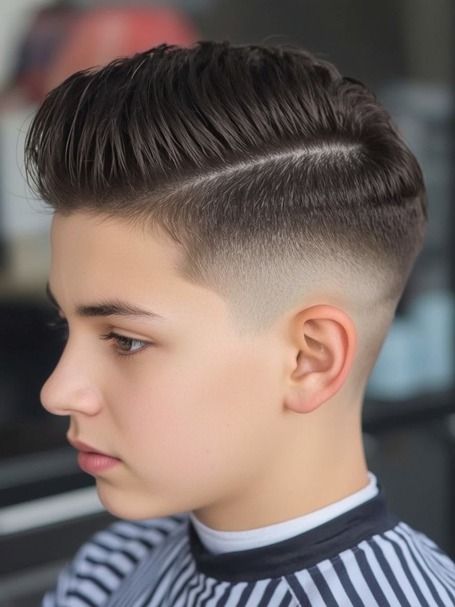 Faux Hawk Boys Summer Haircut