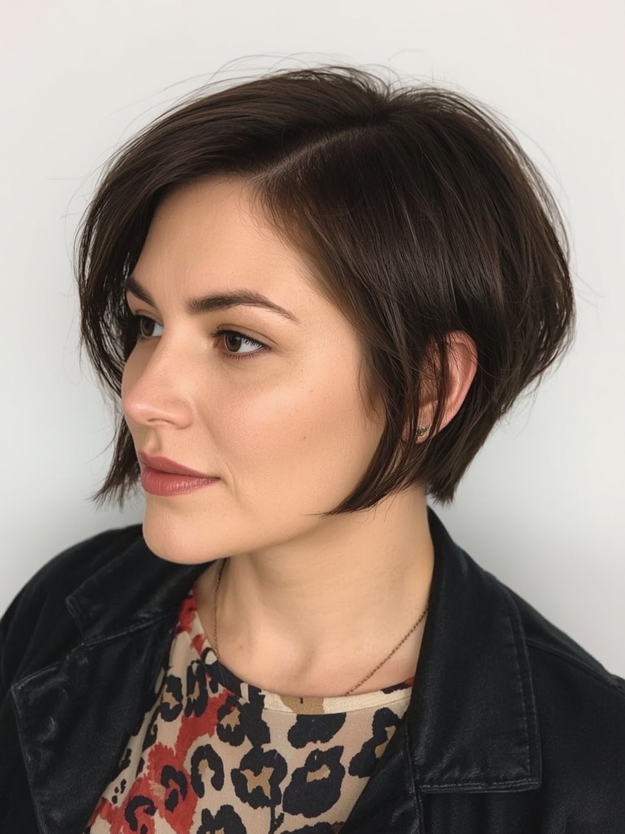 Bob For Thin Hair Older Women: The Pixie Bob
