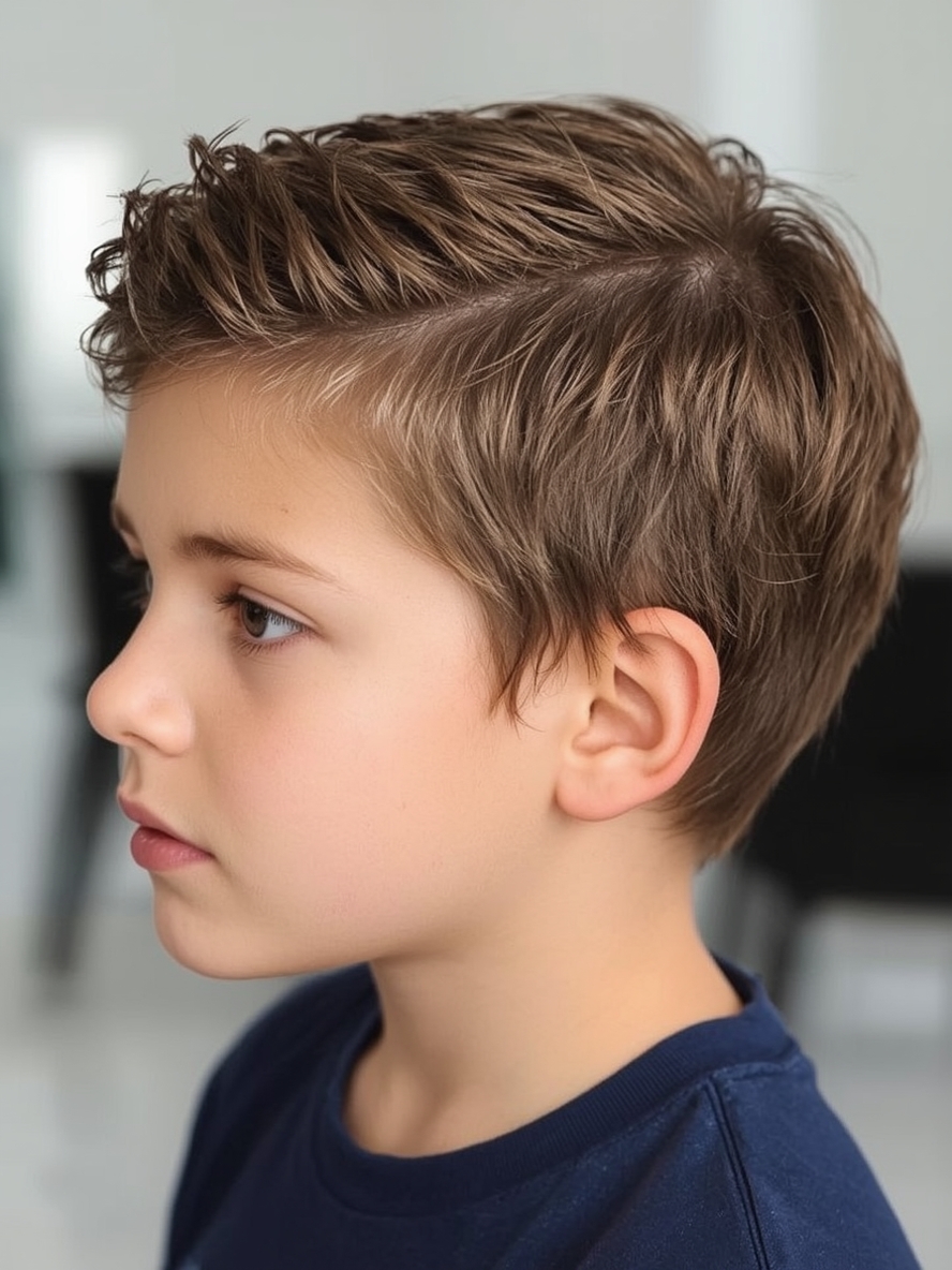 Buzz Cut Boys Summer Haircut