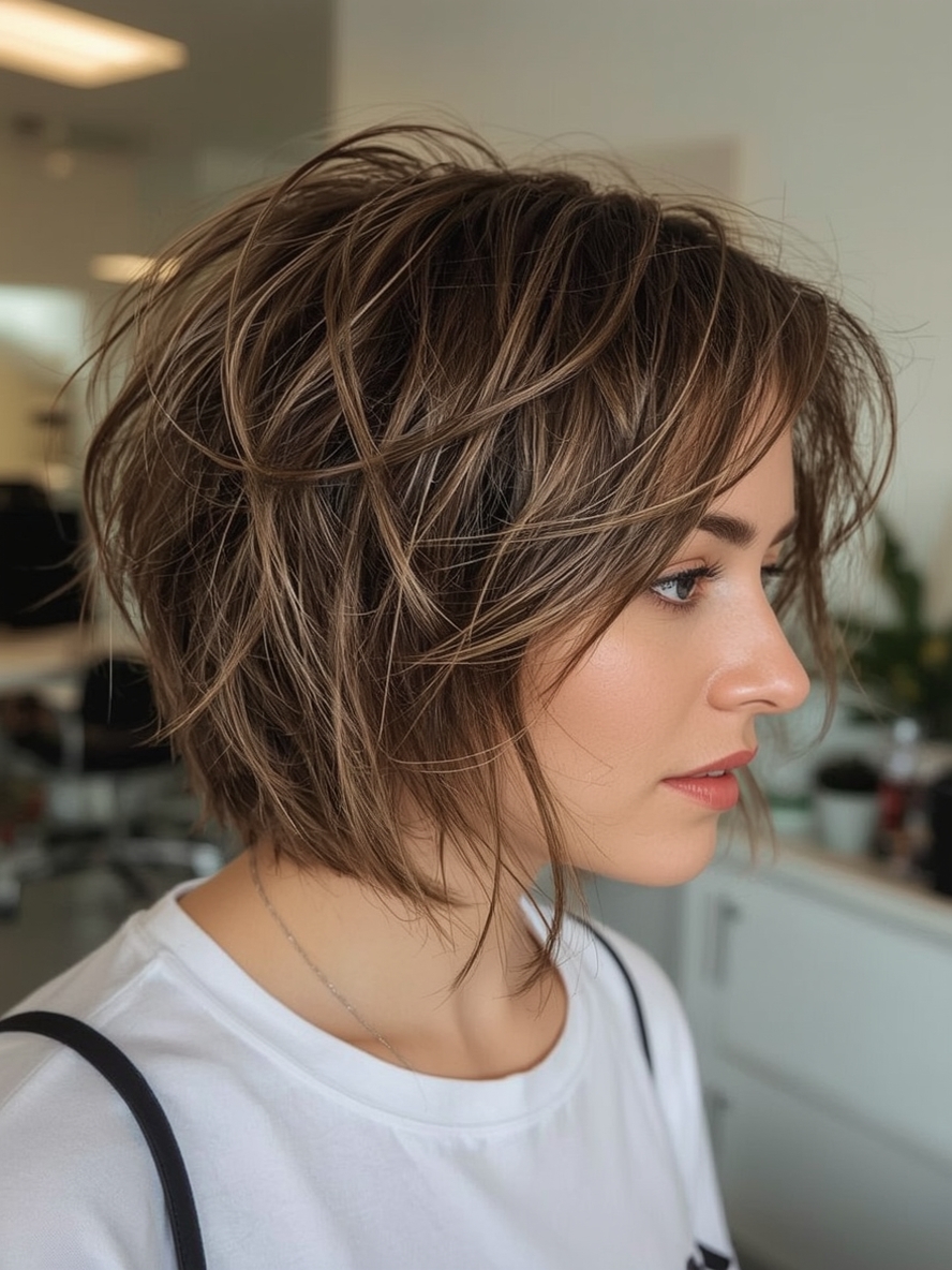 Bob For Thin Hair Older Women: The Graduated Bob