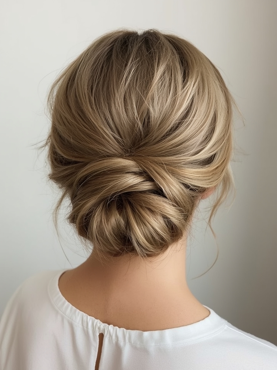 Guest Hair: Half-Up Half-Down with Twisted Accents