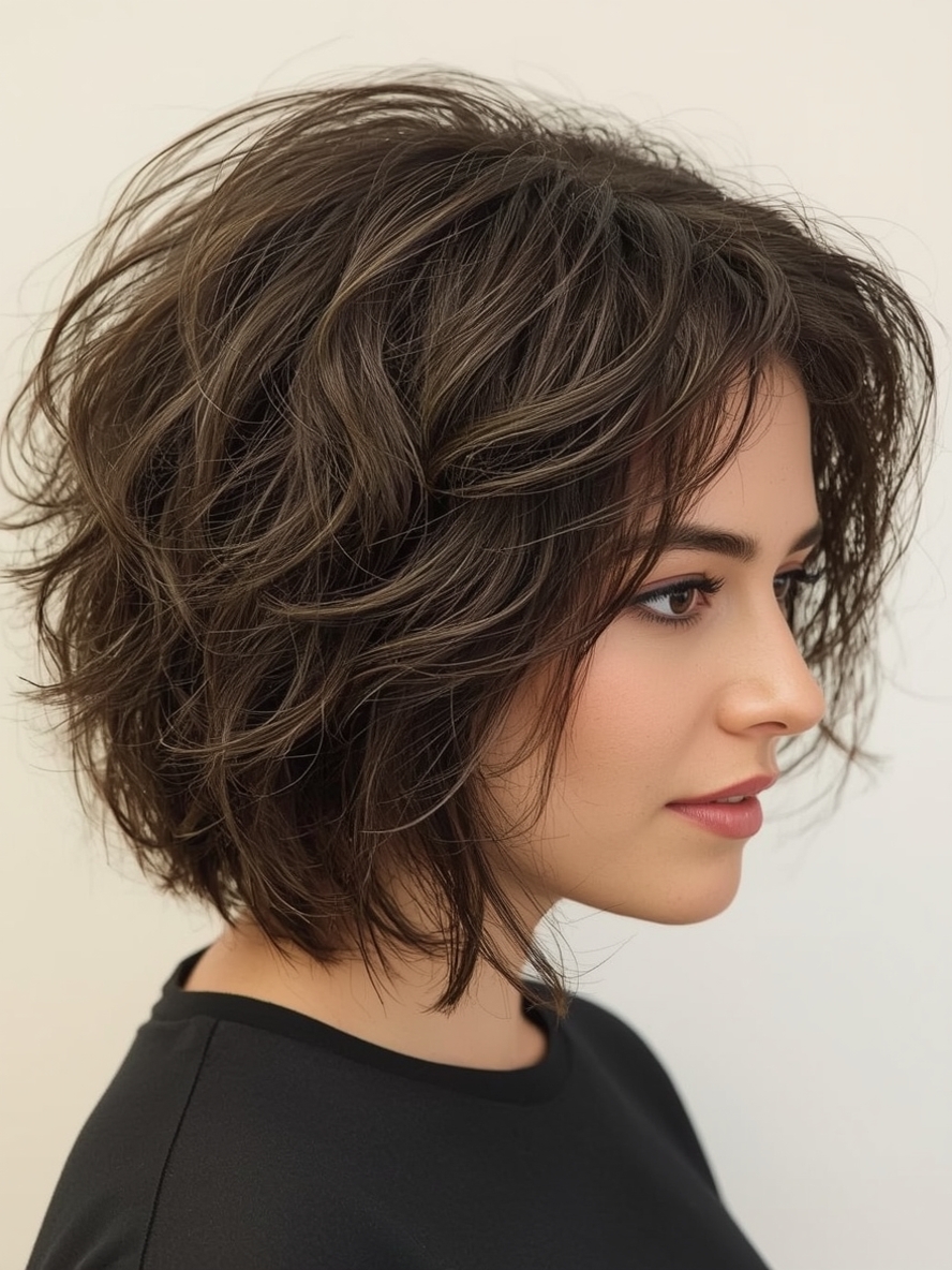 Bob For Thin Hair Older Women: The Layered Bob