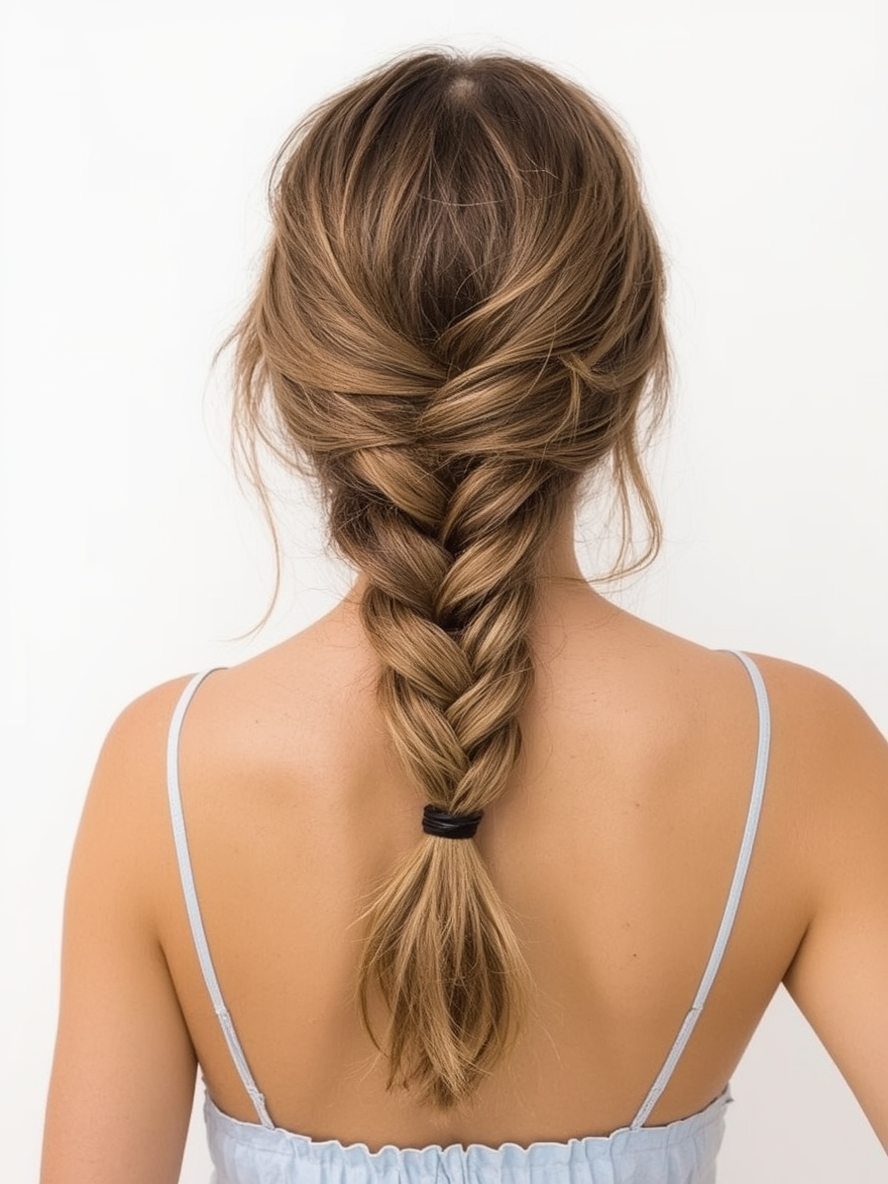 Easy Summer Hairstyles: Braided Space Buns