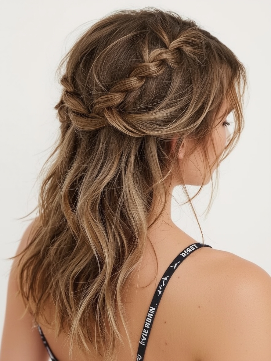 Easy Summer Hairstyles: Low Twisted Ponytail