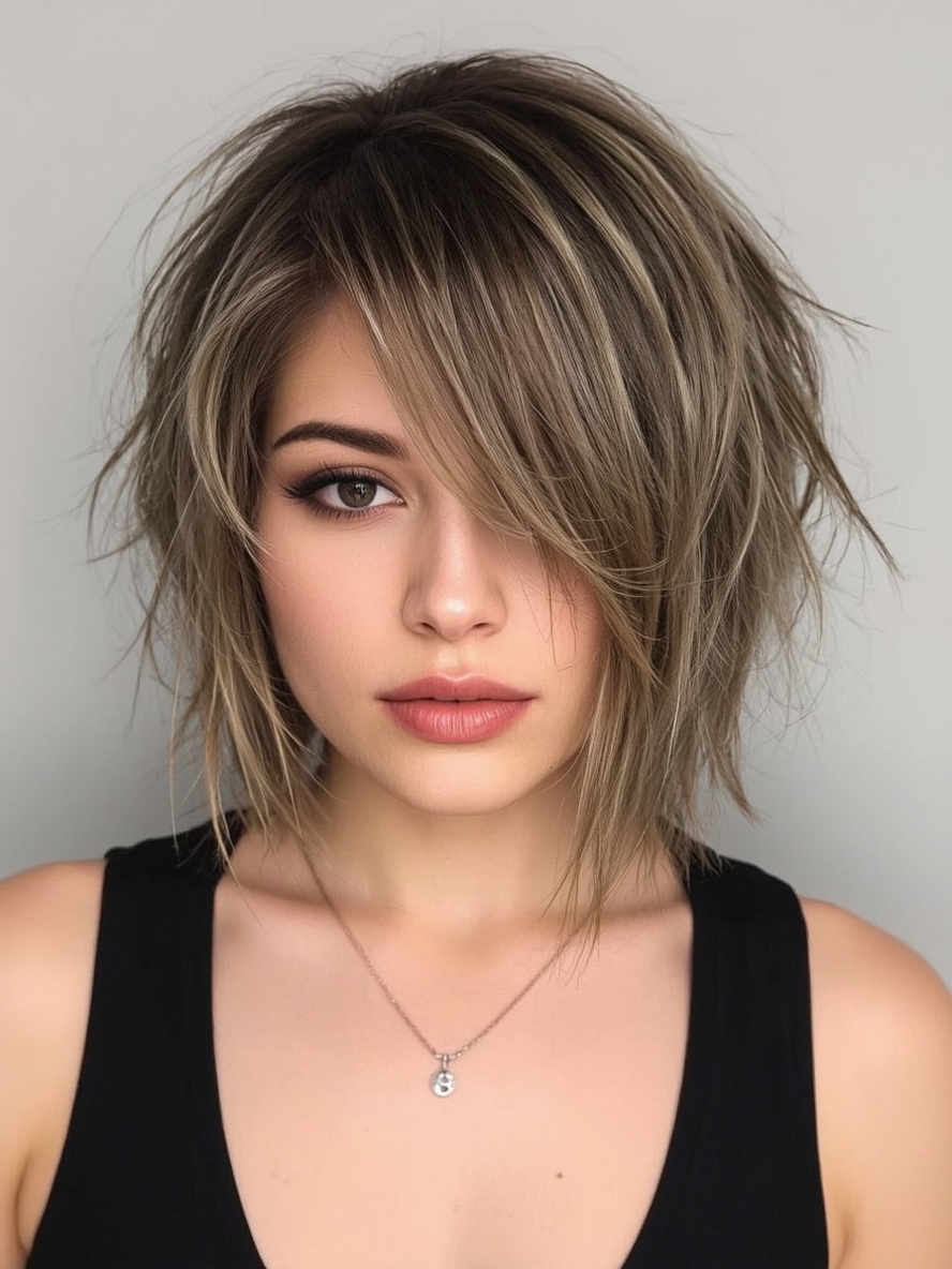 Choppy Pixie Short Haircuts For Thin Fine Hair