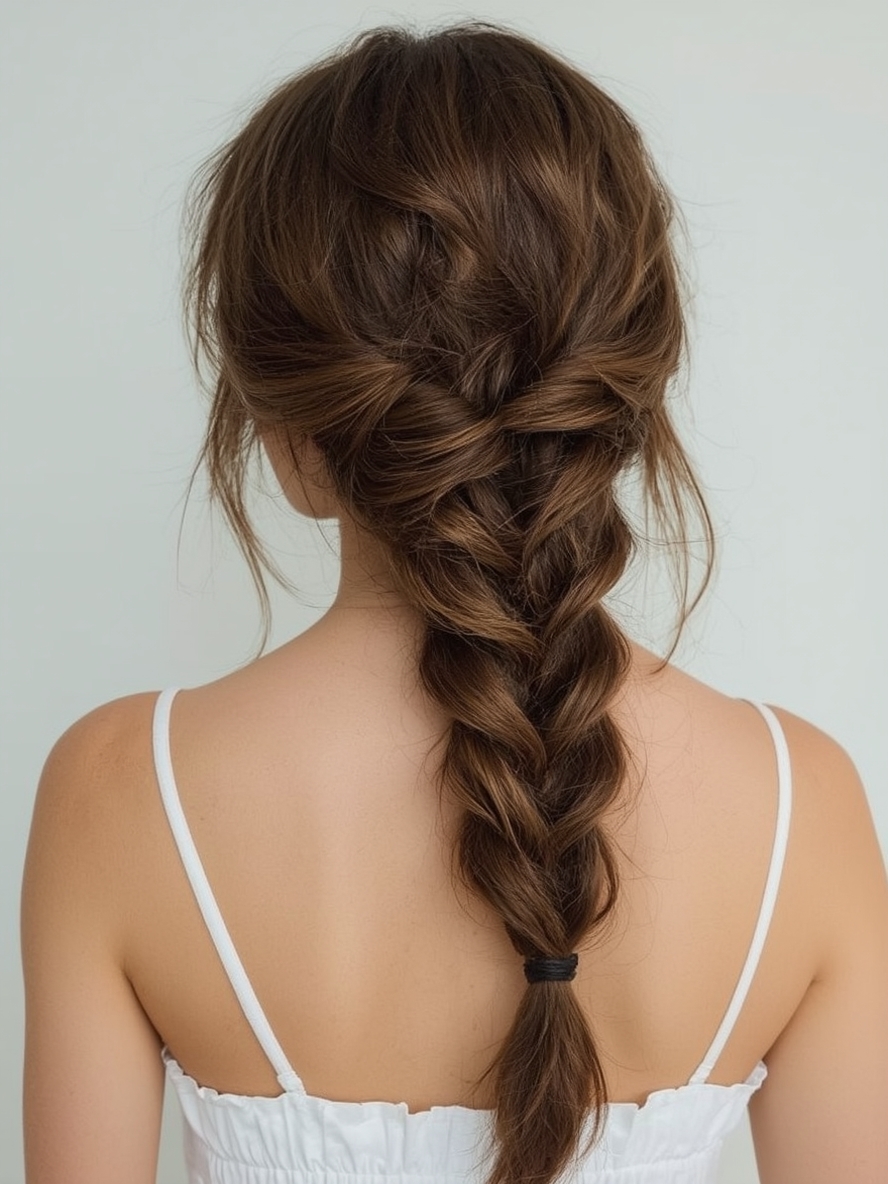 Hair Styles Braids: Four-Strand Braid