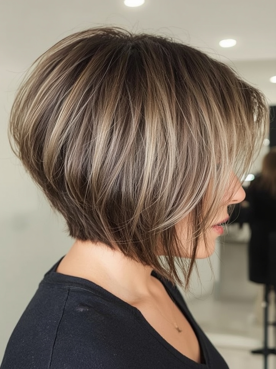 Blunt Bob Short Haircuts For Thin Fine Hair