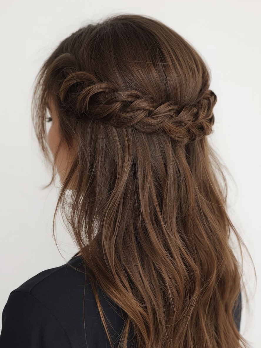 Hair Styles Braids: Crown Braid