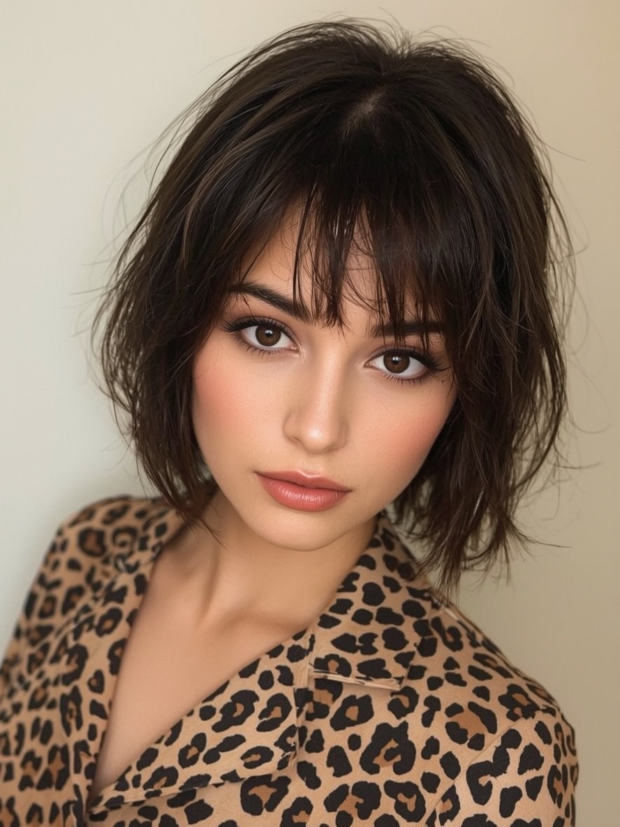 Layered Bob Short Haircuts For Thin Fine Hair
