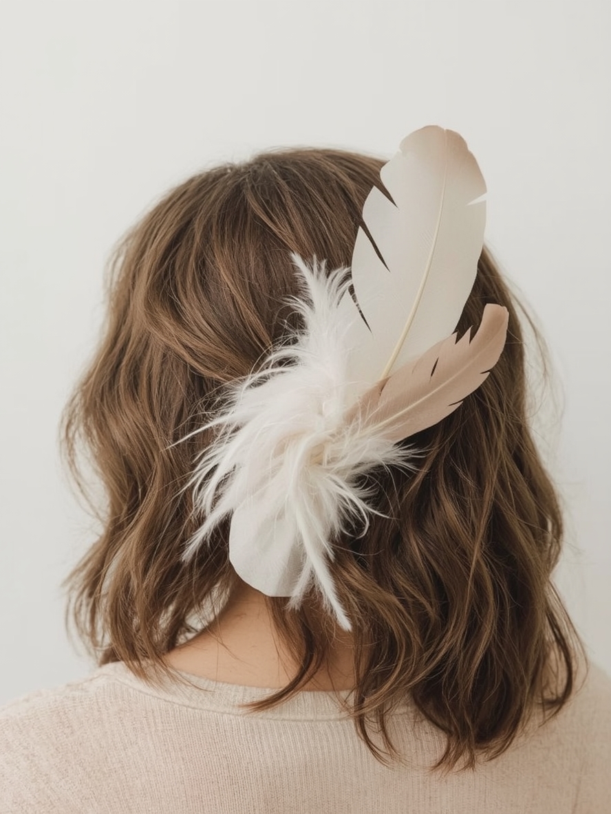Hair Wrap Designs: The Colorful Cascade