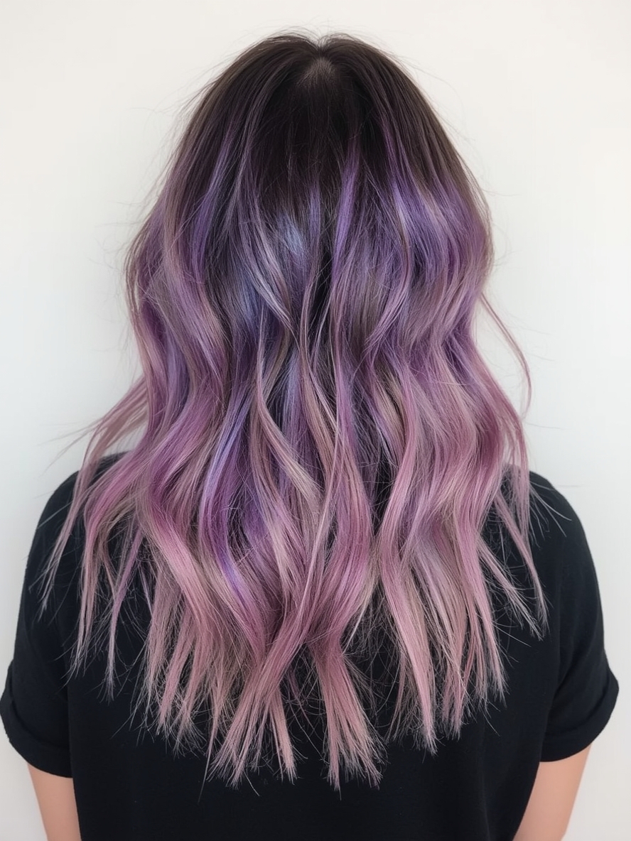 Undercolor Hair with Hidden Hair Color