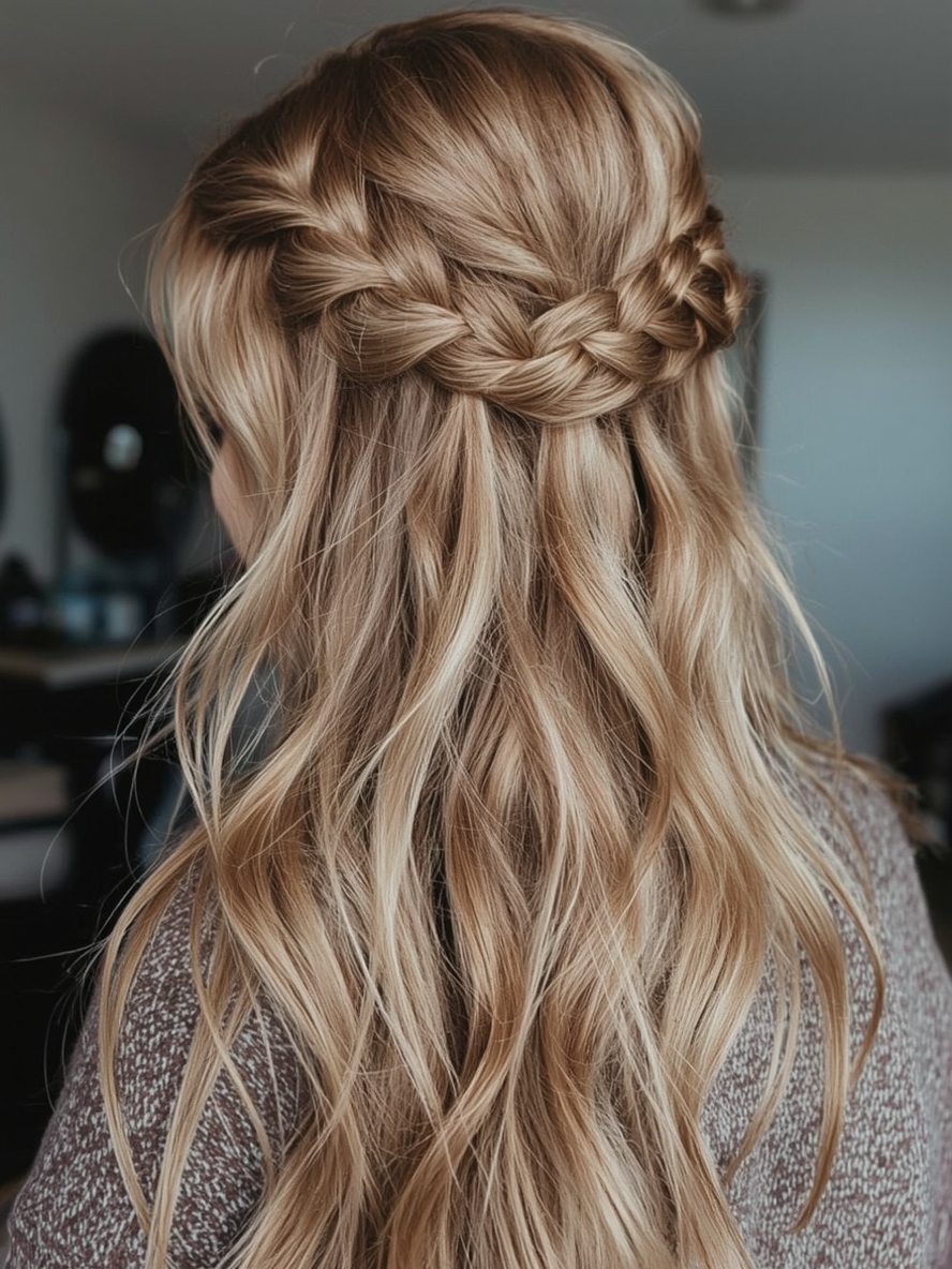 Hair Styles Braids: Traditional Three-Strand Braid