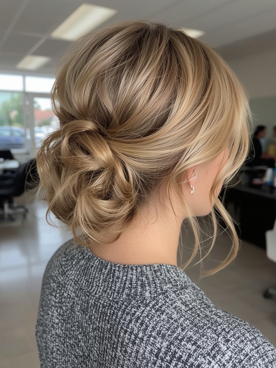 Messy Bun Hair Looks